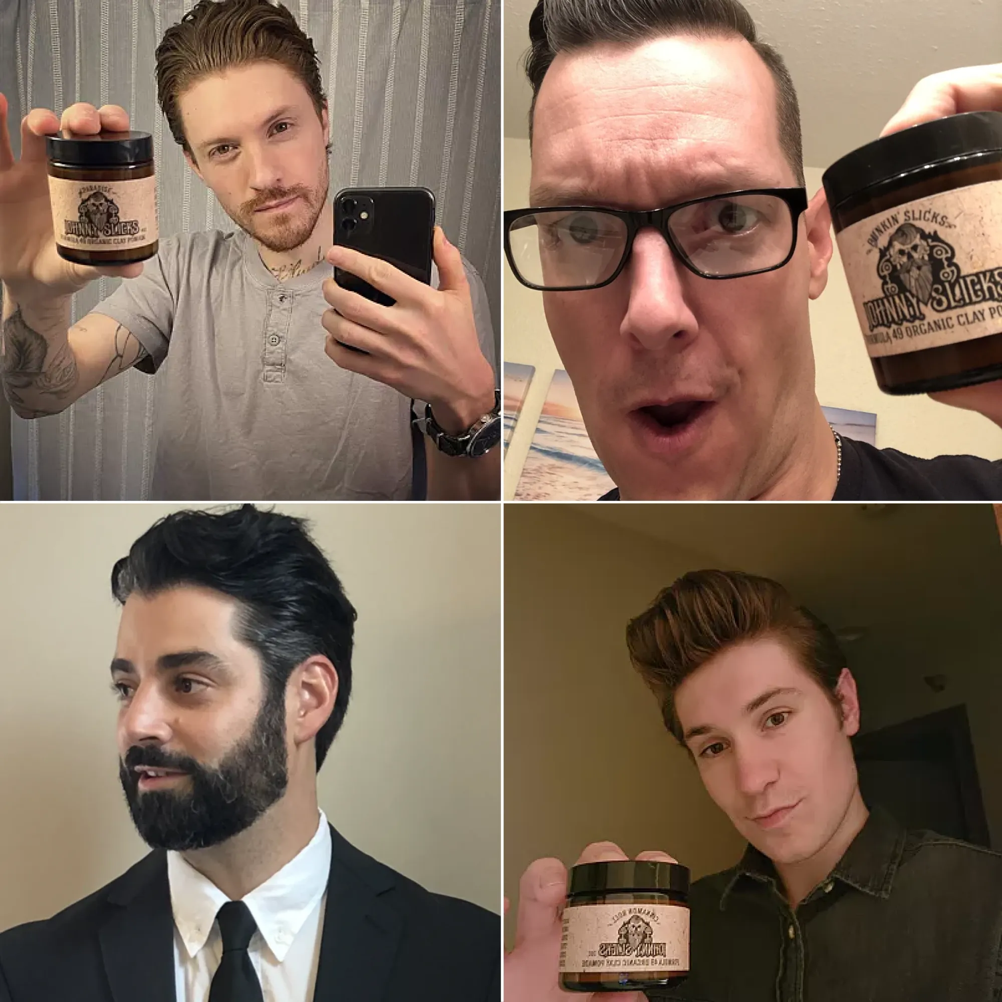 Formula 49 Organic Clay Pomade — Made by US Marines