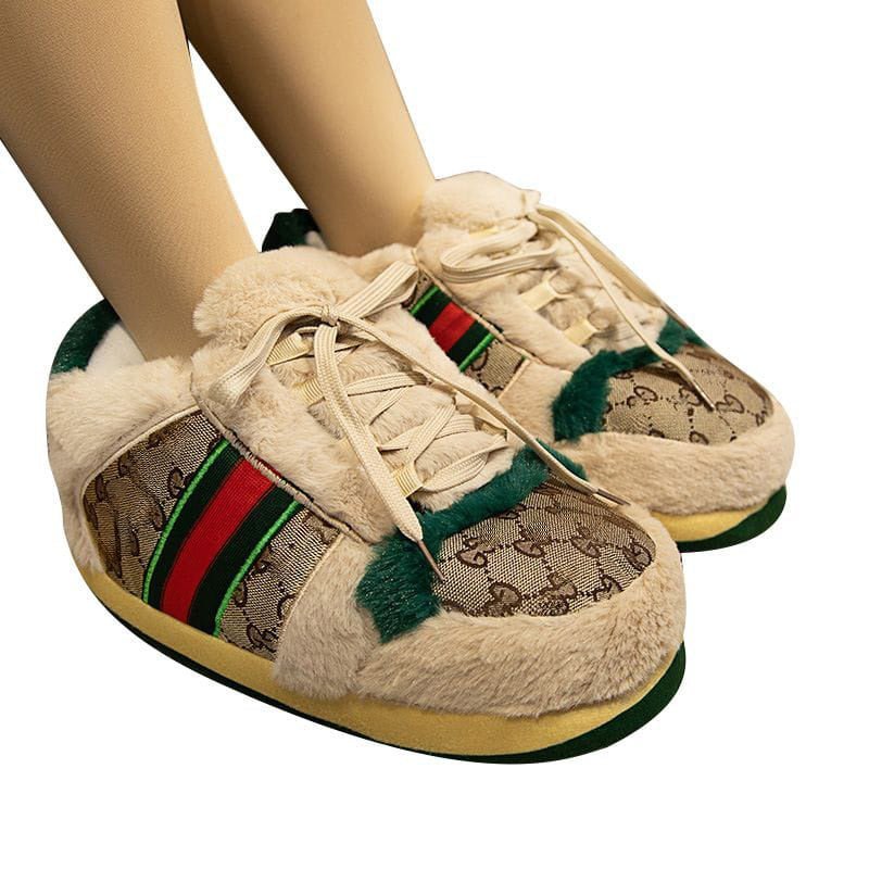 Sneaker Slippers — Unisex Cozy House Shoes for Adults & Kids