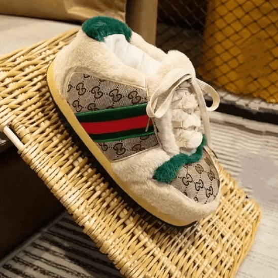 Sneaker Slippers — Unisex Cozy House Shoes for Adults & Kids